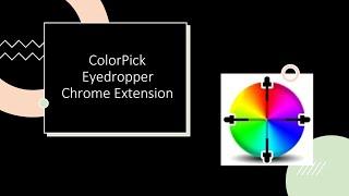 How to use color picker chrome extension