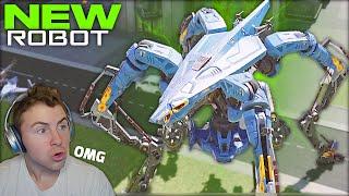 NEW Dux Spider Robot Is Here... Built In Microbot Ability + UE Minos Gameplay | War Robots