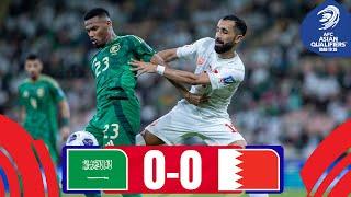 Teams can't get past a draw | Saudi Arabia - Bahrain | Highlights #AsianQualifiers - Road To 26