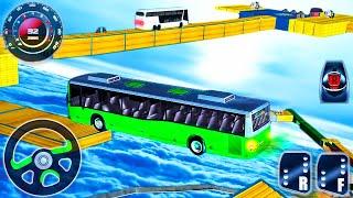 Impossible Master Bus Driving Simulator - Offroad Mega Ramp Racing - Android GamePlay