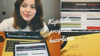 Kopilot program hazırlama günü #yks #kopilot