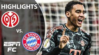  MUSIALA HAT TRICK  Mainz vs. Bayern Munich | German Cup Highlights | ESPN FC