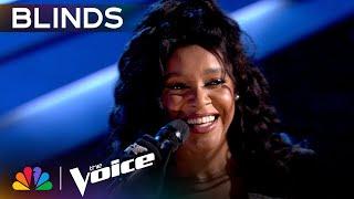 Chechi Sarai's High Notes on Minnie Riperton's "Lovin' You" Stun All Four Coaches | The Voice Blinds