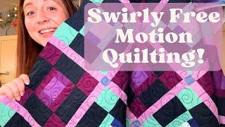 Let's Quilt! Super Fun and SURPRISINGLY Easy FMQ Design!