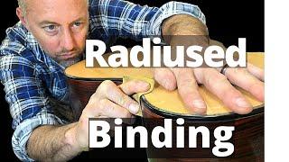 Radiusing Binding before Finishing Beau Hannam Guitars and Ukuleles