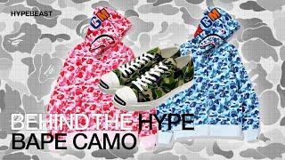 The CAMO seen on Kid Cudi, Soda Cans & G-Wagons | Behind The HYPE: BAPE CAMO