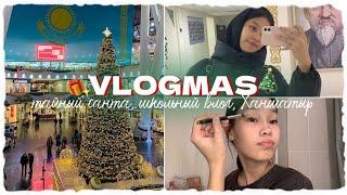 VLOGMAS: мектепкі влог/жаңа жылға сыйлықтар/Алия Мерей