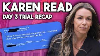 Text Messages, Vodka Tonics, & A Relationship In The Toilet? Karen Read Day 3 | Ashleigh Banfield