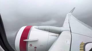 Taking off into CYCLONE ALFRED | Brisbane - Melbourne Virgin Australia Boeing 737-8FE Departure