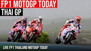 Live FP1 Thailand GP Today  | FP1 FP2 MotoGP Today #thaigp