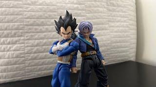 Trunks and Vegeta VS Frieza (stop motion)