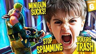 1V1 TROLLING ANGRIEST KID EVER until he DESTROYS HIS MIC on Fortnite (Funny Fortnite Trolling)