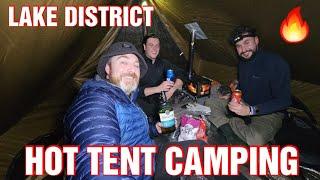 LAKE DISTRICT HOT TENT CAMPING | Pomoly Chalet 70 Pro Hot Tent