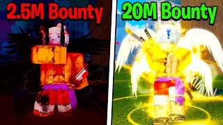 I Got $20M Bounty in 4 Days.. (Blox Fruits)