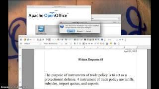 Apache OpenOffice 3 Training