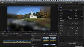 Use Focus Blur to Simulate Depth-of-Field in Final Cut Pro X