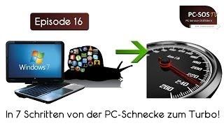 Windows 7 & 8 schneller machen - PC SOS TV