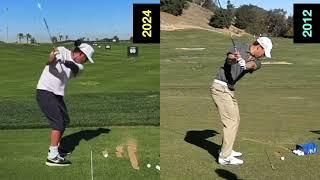 Anthony Kim Slow Motion Swing Liv 2024 vs 2012 PGA Comparison | Down the Line