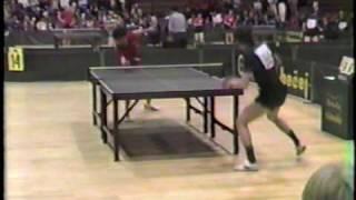 Stellan Bengtsson vs. Huang Liang, 1981 Worlds, part 1 of 5