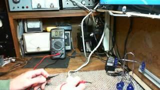 Radio Repair Shop Isolation Transformer Safety Test