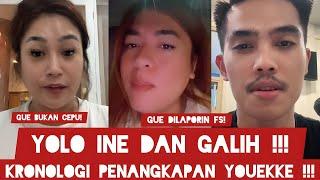 Geger Yolo ine dan galih Beberkan kronologi terkait dalang dari penangkapan yuokke ‼️