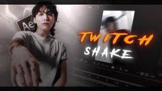 Fast Twitch Shake Effect-Quick Tutorial [AFTER EFFECTS]