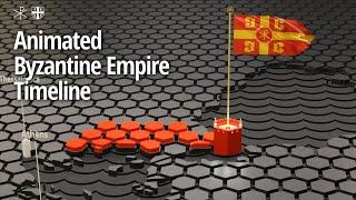 Byzantine Empire Timeline on a Map (Animation)