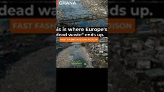 The MASSIVE Amount Of Waste Colonialism In Ghana By The Fast Fashion Industry Statistics ️#crime