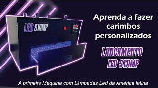 Como fazer carimbos personalizados - Máquina Led Stamp Carbrink