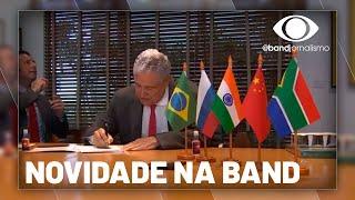 Band fecha parceria com a TV Brics: público é de 3,5 bilhões no mundo