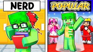 From NERD to POPULAR in Minecraft!