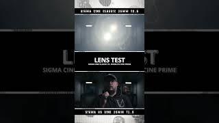 @sigmaglobalvision CINE CLASSICS VS. HIGH SPEED CINE PRIMES #sigmafp