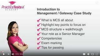 How to PASS your CIMA Management / Gateway Case Study