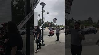 "All Along the Watchtower" Plays at the BATTLESTAR GALACTICA Reunion Picket