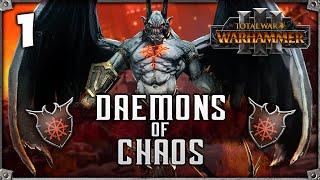 RISE OF THE DAEMON PRINCE! Total War: Warhammer 3 - Daemon Prince - Daemons of Chaos Campaign #1