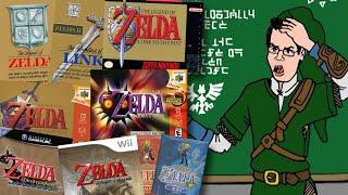 The Legend of Zelda Timeline - Angry Video Game Nerd (AVGN)