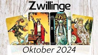 ZWILLINGE - Oktober 2024 || Veränderungen lassen sich nicht mehr vermeiden! Tarot