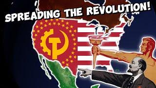 Communist USA Spreads the Revolution in Rise of Nations