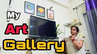 My Art Gallery  | Kavita Nigam | Shiv Shakti Arts And Vlogs