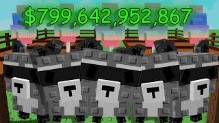 سويت اقوى واغنى مزرعة باستعمال 5 راكون  ماب المزرعة / Roblox Grow Garden