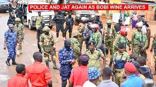 LIVE NOW: BOBI WINE ARRIVES IN KAWEMPE | POLICE AND JAT AGAIN