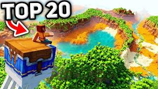 TOP 20 BEST MINECRAFT SEEDS for CHASE THE SKIES!