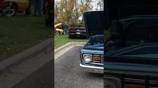 1963 Ford Unibody Pickup Truck at the Rush River Brewery Fall Car Show