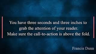 Email Marketing Tips by Francis Dunn