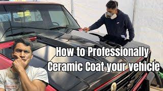 How to Professionally apply a Ceramic Coating to your vehicle - Izaguirre Mobile Detailing