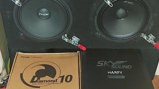 Сравнение на качество звука Pride Diamond 10 & Skylor Harpy SSH-250