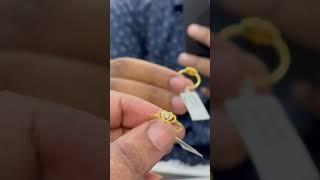 1 gram gold ring 916 #trending #916hallmarkjewellery #shorts #gold @mangalamfathimajewellers