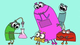 How the storybots create vaccine for anti virus? coloring story animation fanmade with super song