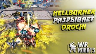 Hellburner разрывает Orochi War Robots