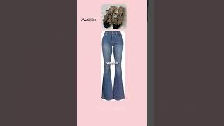  Flare Jeans 101 What Shoes Work & What to Avoid! #shortsviral